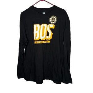 Fanatics NHL Boston Bruins Men’s L/S Shirt Size XLarge